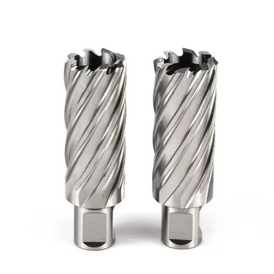 Dobra cena. Niepowlekany 75 mm Cutter obrączkowy HSS Cutter obrączkowy do cięcia metalu w sieci