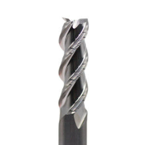 Dobra cena. 18mm Dia HRC55 3 Flutes Flat Carbide End Mills For Aluminum Uncoated Cut Length 45mm 18*45*18*100 do dostosowania w sieci