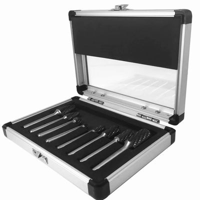 Dobra cena. 8 sztuk Tungsten Carbide Burr Set Deburring Forming Tungsten Carbide Burr 1 4 szczyt w sieci