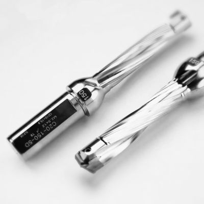 Dobra cena. 5D wiertarka koronowa Bit Tungsten Steel Spiral Flute Step Drill Indexable Deep Hole Drilling Tools w sieci