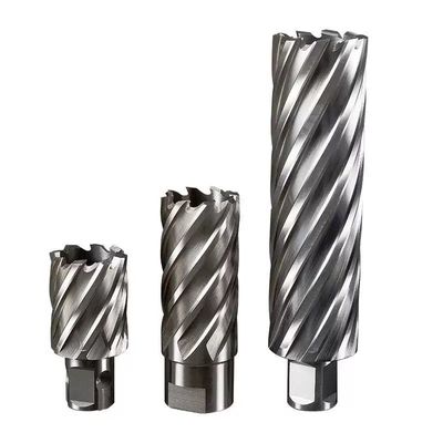 Dobra cena. OEM 100mm HSS Cutter Annular 19.05mm Skank Magnetic Drill Cutters dla głębokiej dziury w sieci