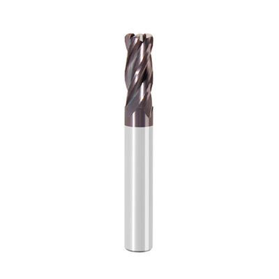 Dobra cena. 8 mm HRC60 4 FLUTY RADIUS End Mill do metalowego powlekania aitin w sieci