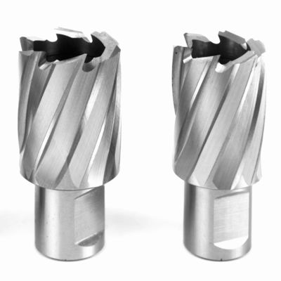 Jakość 18mm×55mm M2 HSS Frez pierścieniowy, trzpień Weldon 19,05mm do wiertarki magnetycznej fabryka