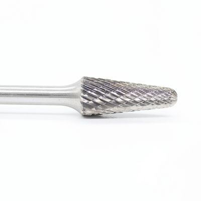 SL-1 Żarna z węglika wolframu Double Cut 1/4 "X 5/8" z 2" długością całkowitą Wytrzymałe żarna obrotowe do przemysłu stoczniowego