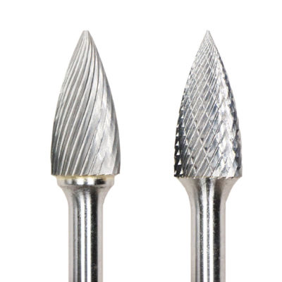 12 mm Dia SG Drzewo końcówka Dwukrotny cięcie Carbide Burr 6 mm Szynka Carbide Burrs dla grinder
