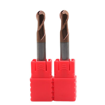 Dobra cena. 3mm Dia R1.5*3*6*3*50 2Flutes TiAISiN Karbid Piłka Nose End Mill dla stali węglowej Stopu stali żeliwa w sieci