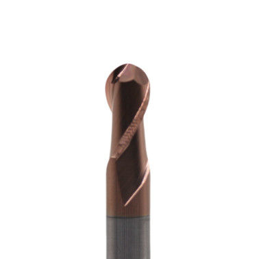 Dobra cena. 20mm Dia R10*20*40*20*100L 2 Fluty TiAISiN Karbid Piłka Nose End Mill Do stali węglowej Stopu stali żeliwa w sieci