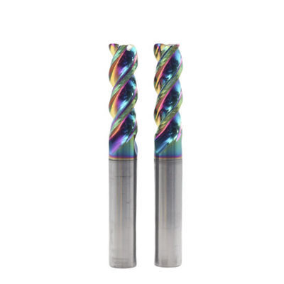 Dobra cena. 10C0.5*75 3Flutes DLC Coating High Efficiency Solid Carbide Dynamic End Mill do zintegrowanego surowego i precyzyjnego obróbki aluminium w sieci