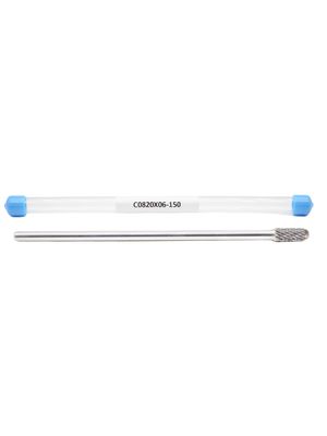 Dobra cena. 8 mm okrągły cylinder z węglem węglowym z 150 mm przedłużoną sześciomilimetrową szczypą podwójnego cięcia w sieci
