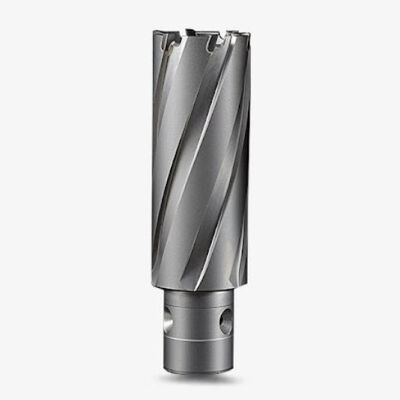 60mm Cut Dia X 100mm Cut Depth TCT Cutter obrączkowy 18mm Fein Quick In Shank Carbide Tipped Cutter
